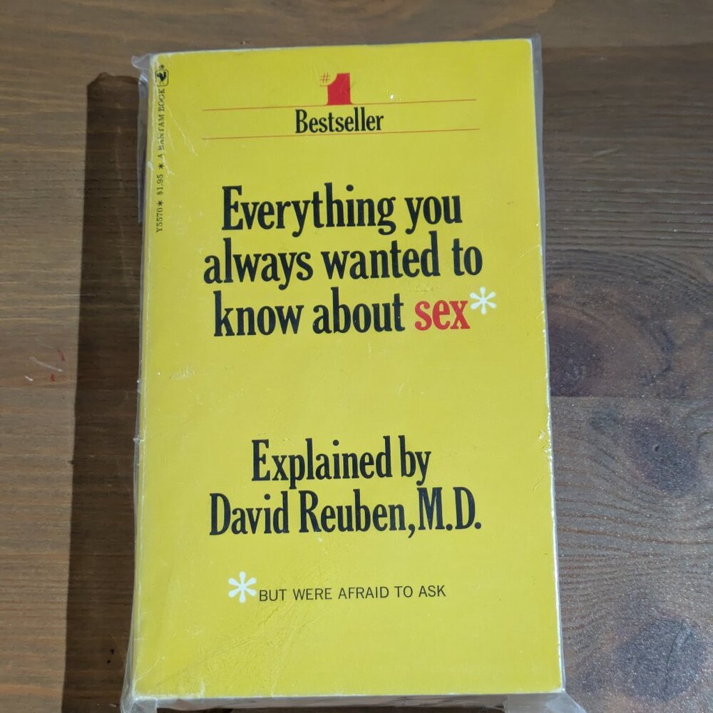 Everything You Always Wanted to Know About Sex Paperback 1970 David Rueben MD